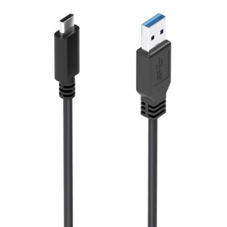Cable USB 3.1 Tipo-C Aisens A107-0860/ USB Tipo-C Macho
